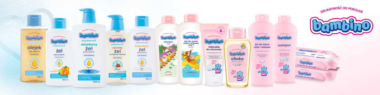 Bambino delikatna pielęgnacja